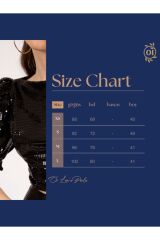 Siyah Pul Payet Büstiyer