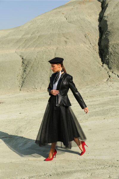 Kadın Tütü Etek Siyah - 42