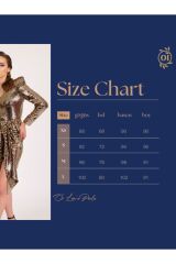 Gold Payet Elbise Gold - 38