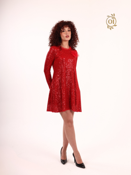 Oilemaperla Pul Payet Elbise