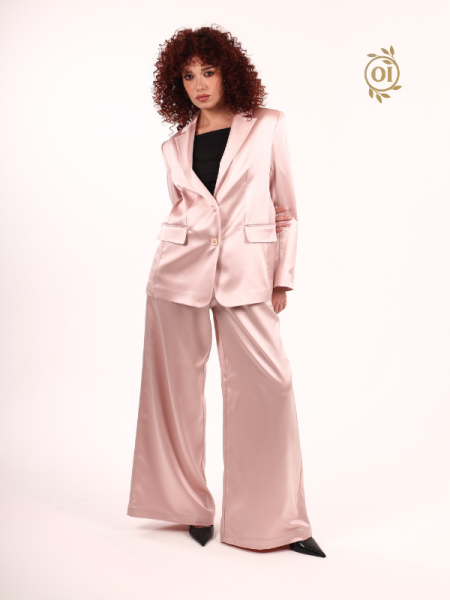 Oilemaperla Pudra Saten Pantolon