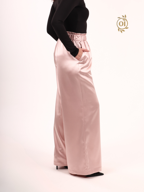 Oilemaperla Pudra Saten Pantolon